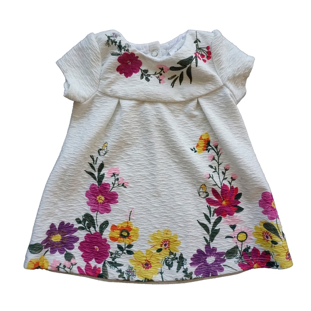 Koala Kids Girl's Dress Flower Print Size 3-6M